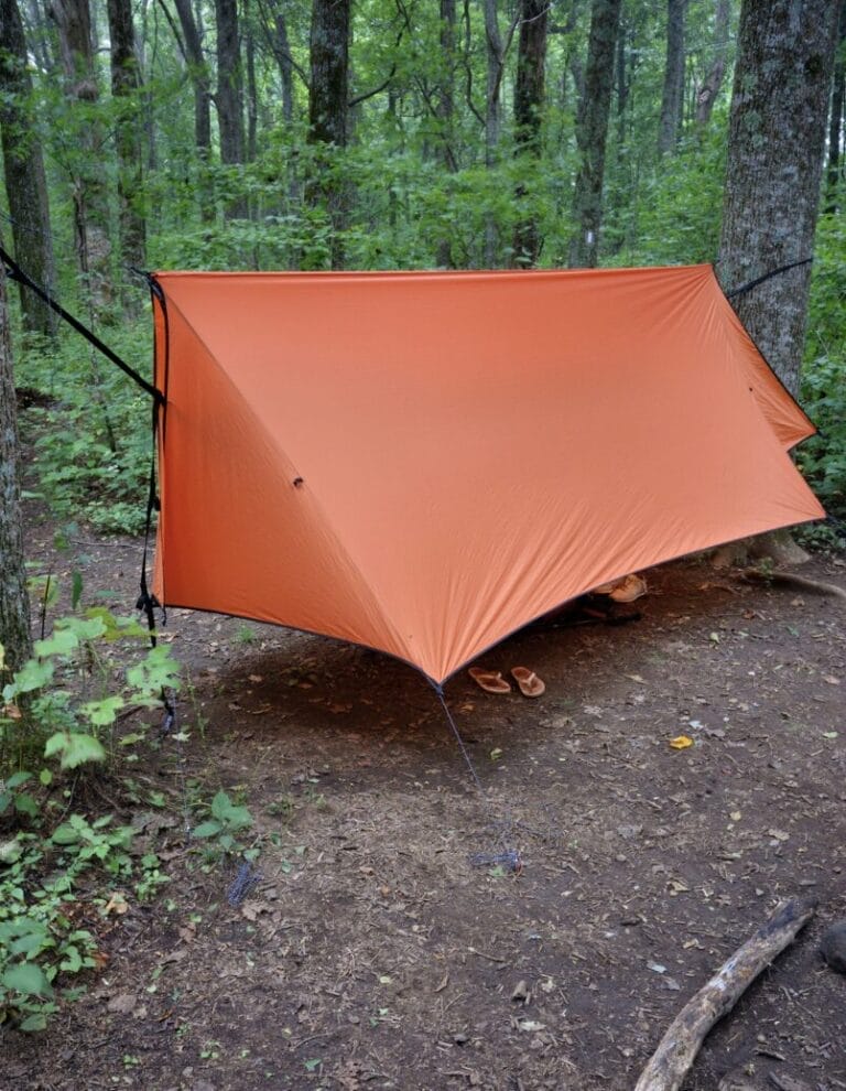 Draußen schlafen ohne Zelt