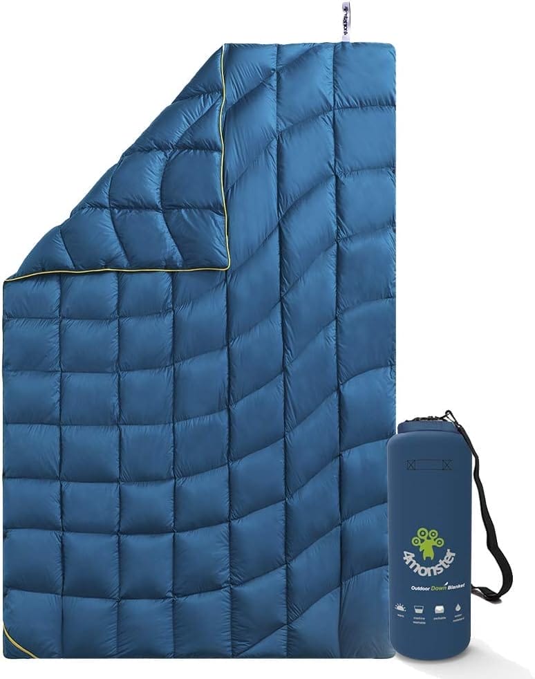4Monster Outdoor Down Blanket Ultralight for Camping, Compact Travel Blanket Warm Soft for Outdoor Indoor Travel 4Monster Outdoor Down Blanket Ultralight for Camping, Compact Travel Blanket Warm Soft for Outdoor Indoor Travel