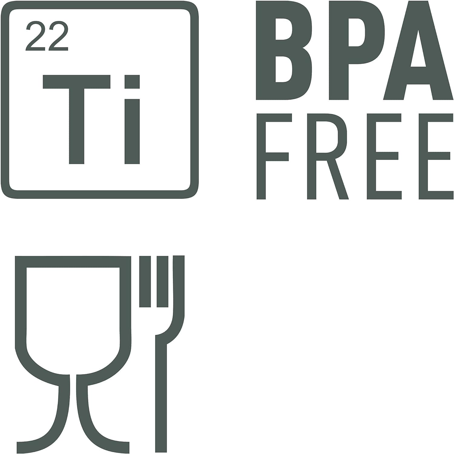 Light My Fire Spork Titan 3-in-1 Camping Cutlery with Spoon, Fork and Knife - Lightweight and Portable - Ideal as Camping Cutlery Set, Spork, Travel Cutlery and Spork for Outdoor and Survival