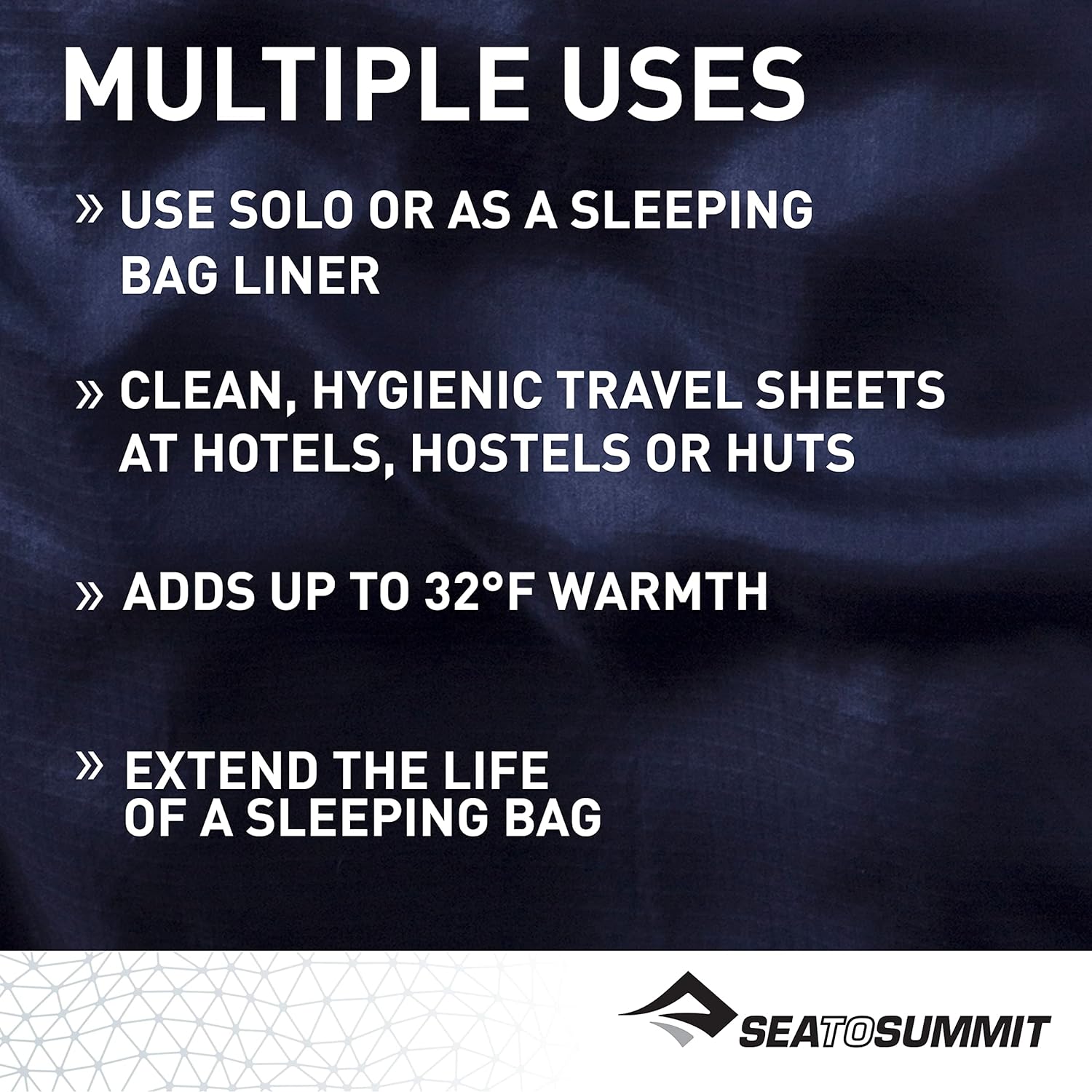 Sea to Summit Thermolite Reactor Fleece Liner - Thermo Inlett/Hüttenschlafsack