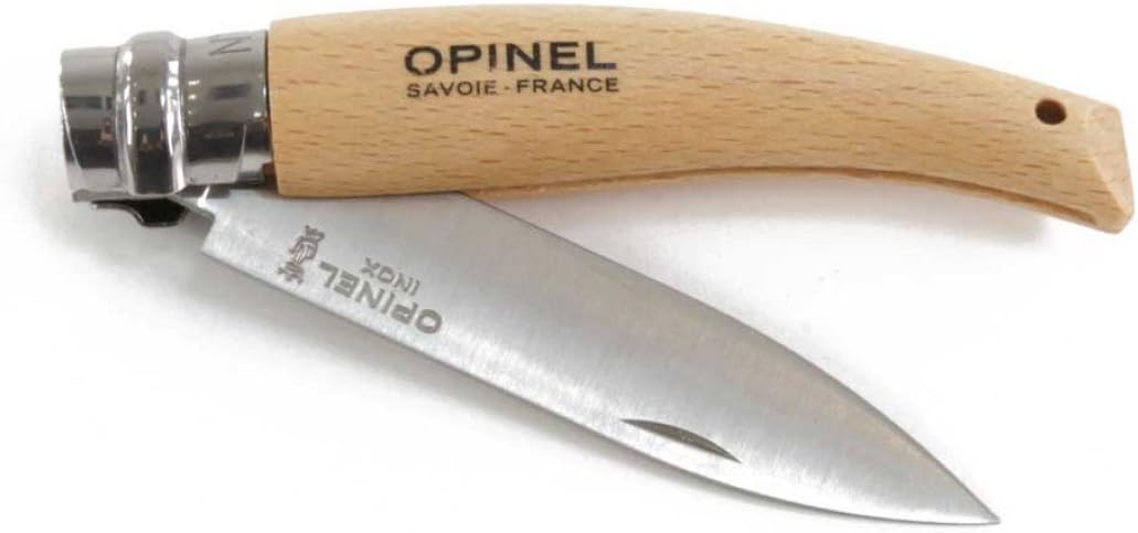Opinel Taschenmesser, Buchenholz