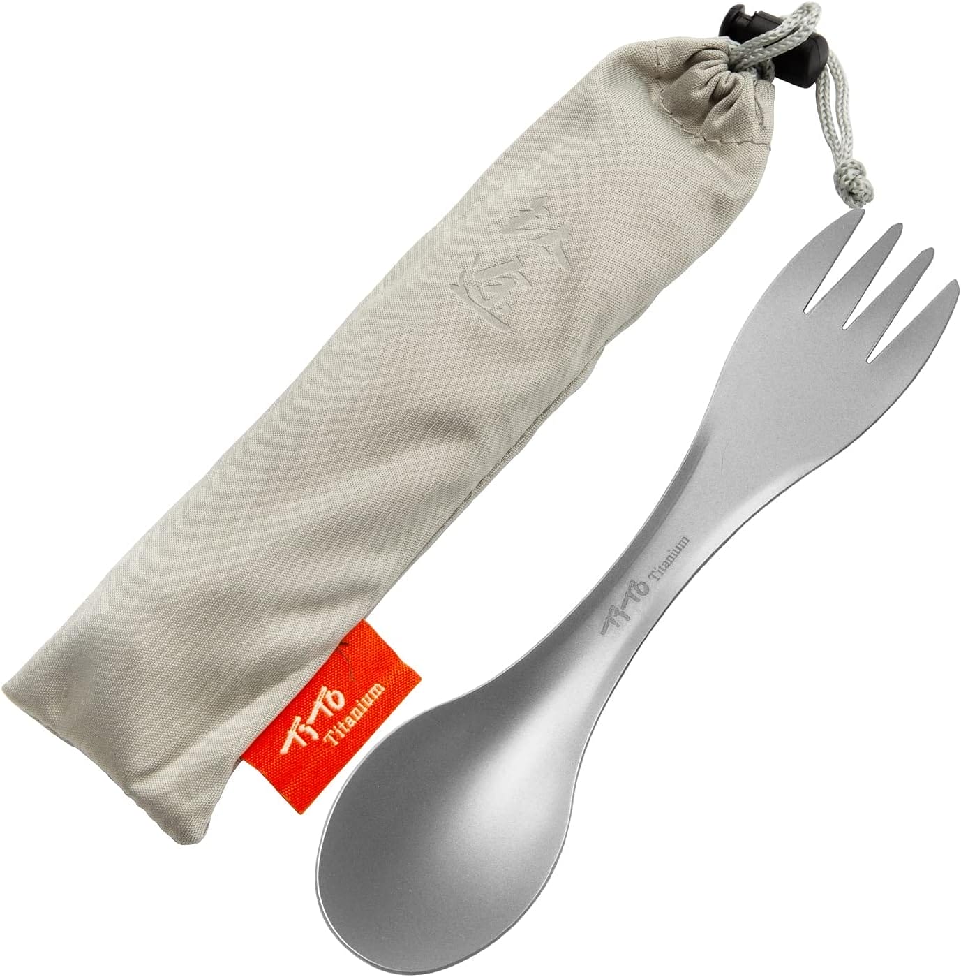 TiTo Titanium Outdoor Titan Löffel/Spork mit Griff,Multifunktional Tragbare Ultraleichtem Besteck Camping Rucksackreisen mit Aufbewahrungstasche für Trekking TiTo Titanium Outdoor Titan Löffel/Spork mit Griff,Multifunktional Tragbare Ultraleichtem Besteck Camping Rucksackreisen mit Aufbewahrungstasche für Trekking